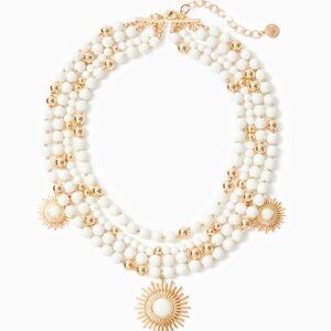 Lilly Pulitzer sunshine jungle necklace NWT